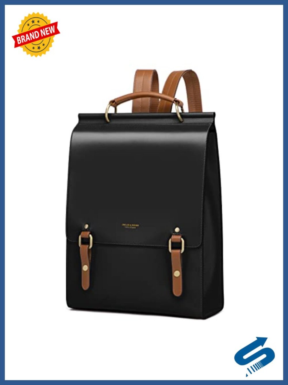 Genuine Leather Backpack Purse Women Fashion Travel Shoulder Bag